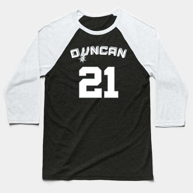 Duncan Spurs Baseball T-Shirt by 730